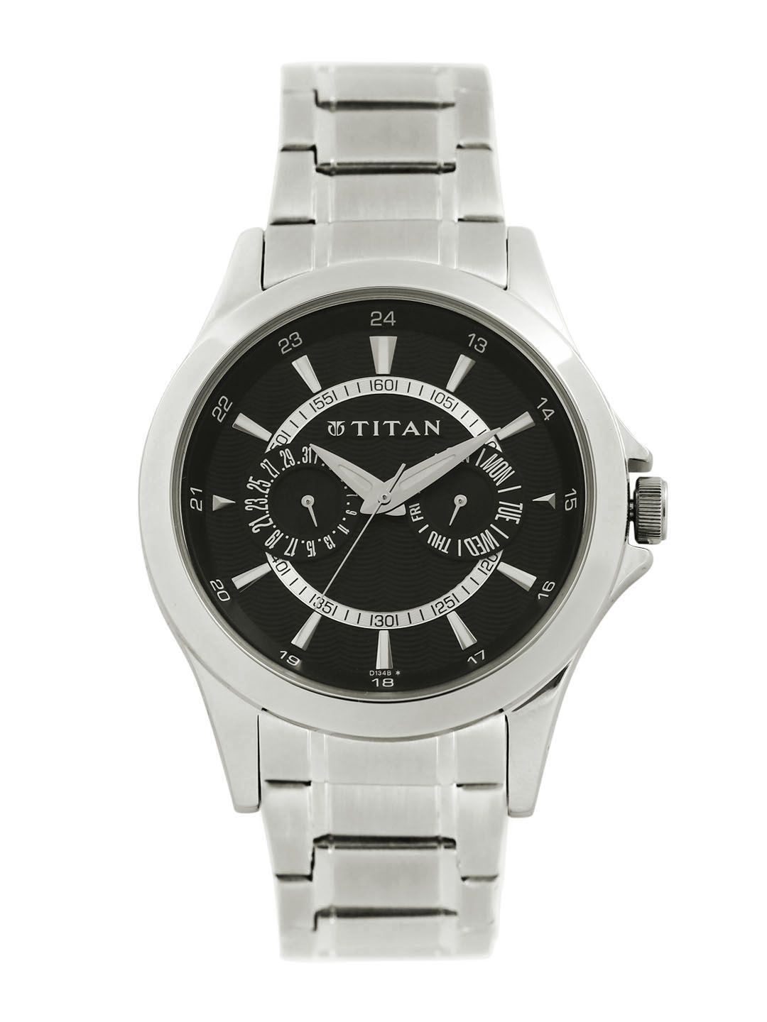 Titan Titan Octane Multifunction Analog With Black Dial Watch For Men - Nn9323sm02