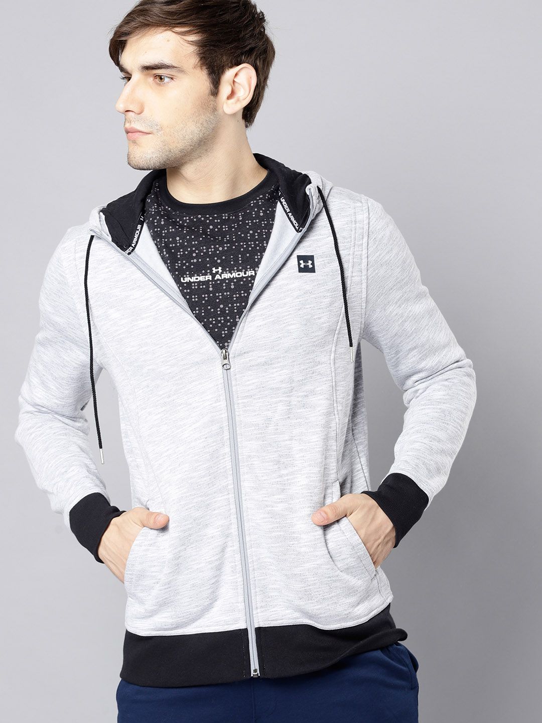 ua baseline fz hoodie