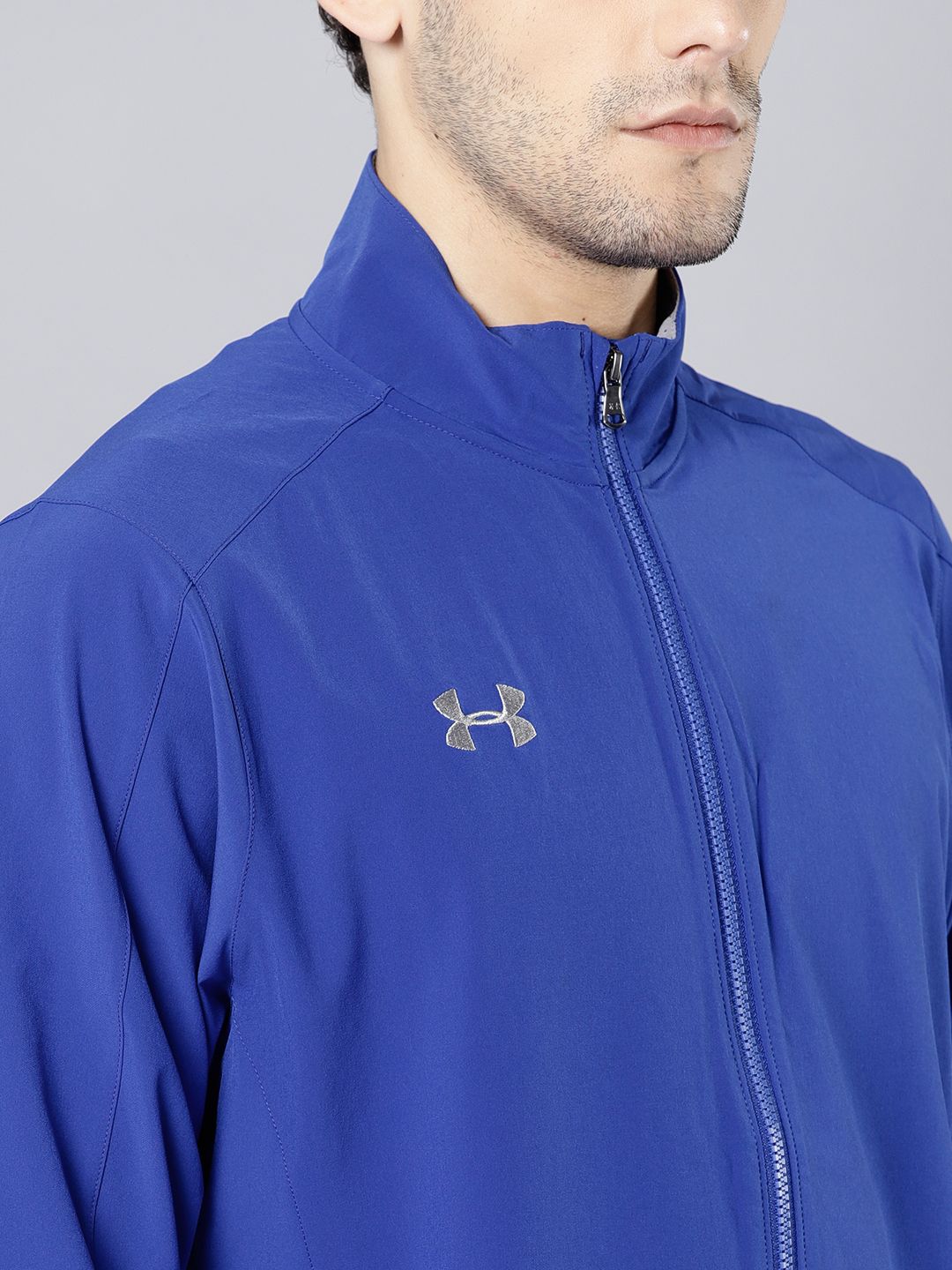 under armour mens squad woven jacket