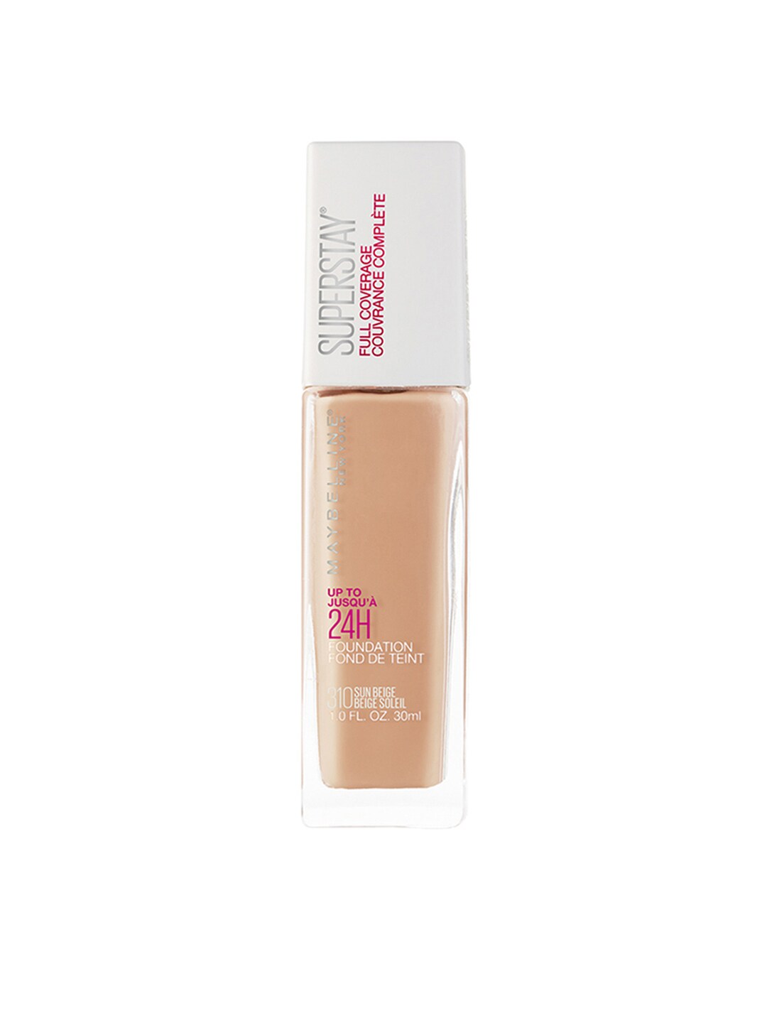 Maybelline New York Super Stay 24H Full Coverage Foundation - Sun Beige 310 30ml Price in India