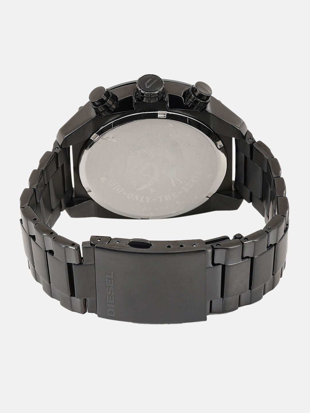 Buy DIESEL Men Black Analogue Factory Serviced Watch DZ4223