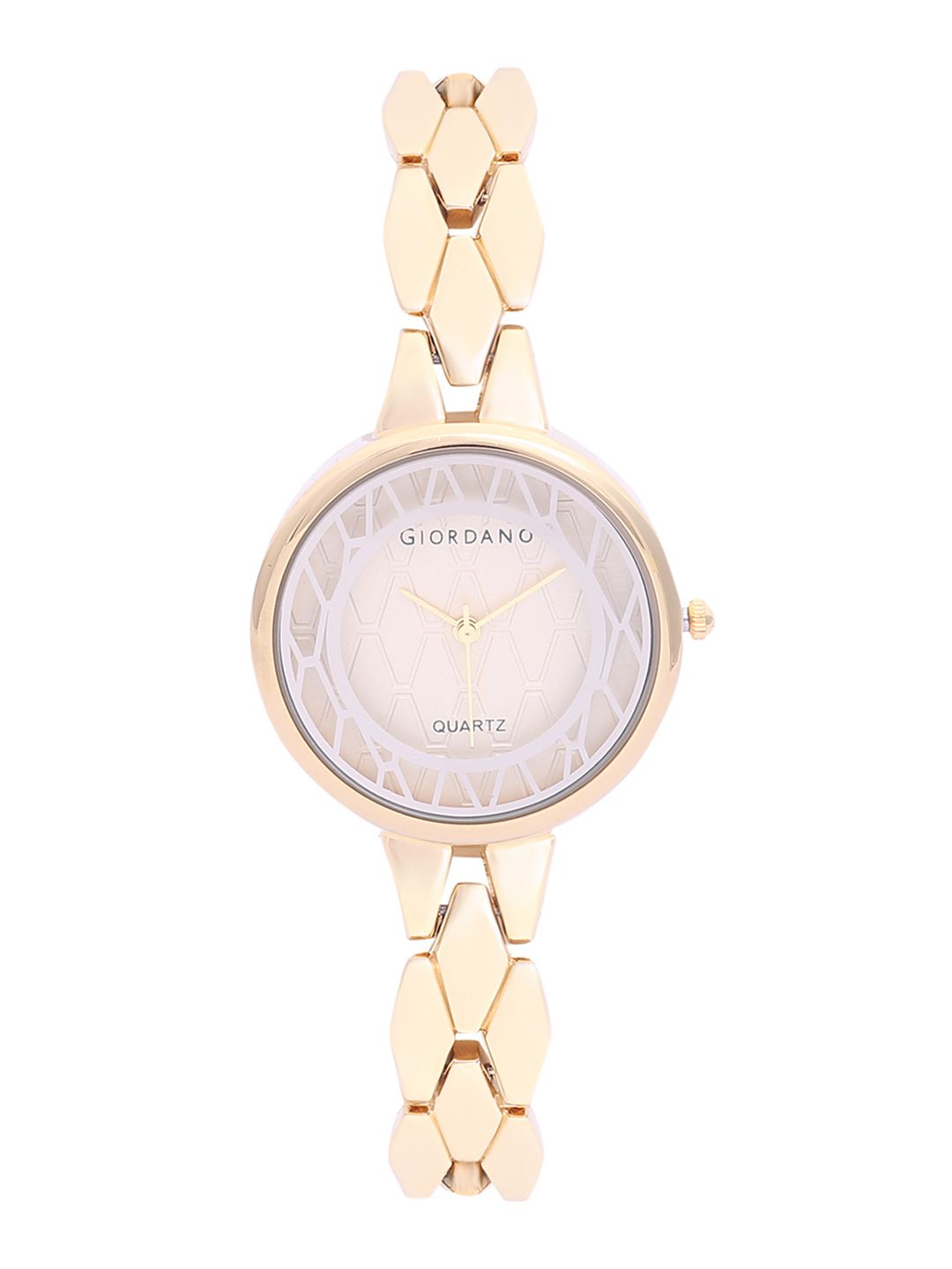 GIORDANO Women Gold-Toned Analogue Watch C2157 Price in India