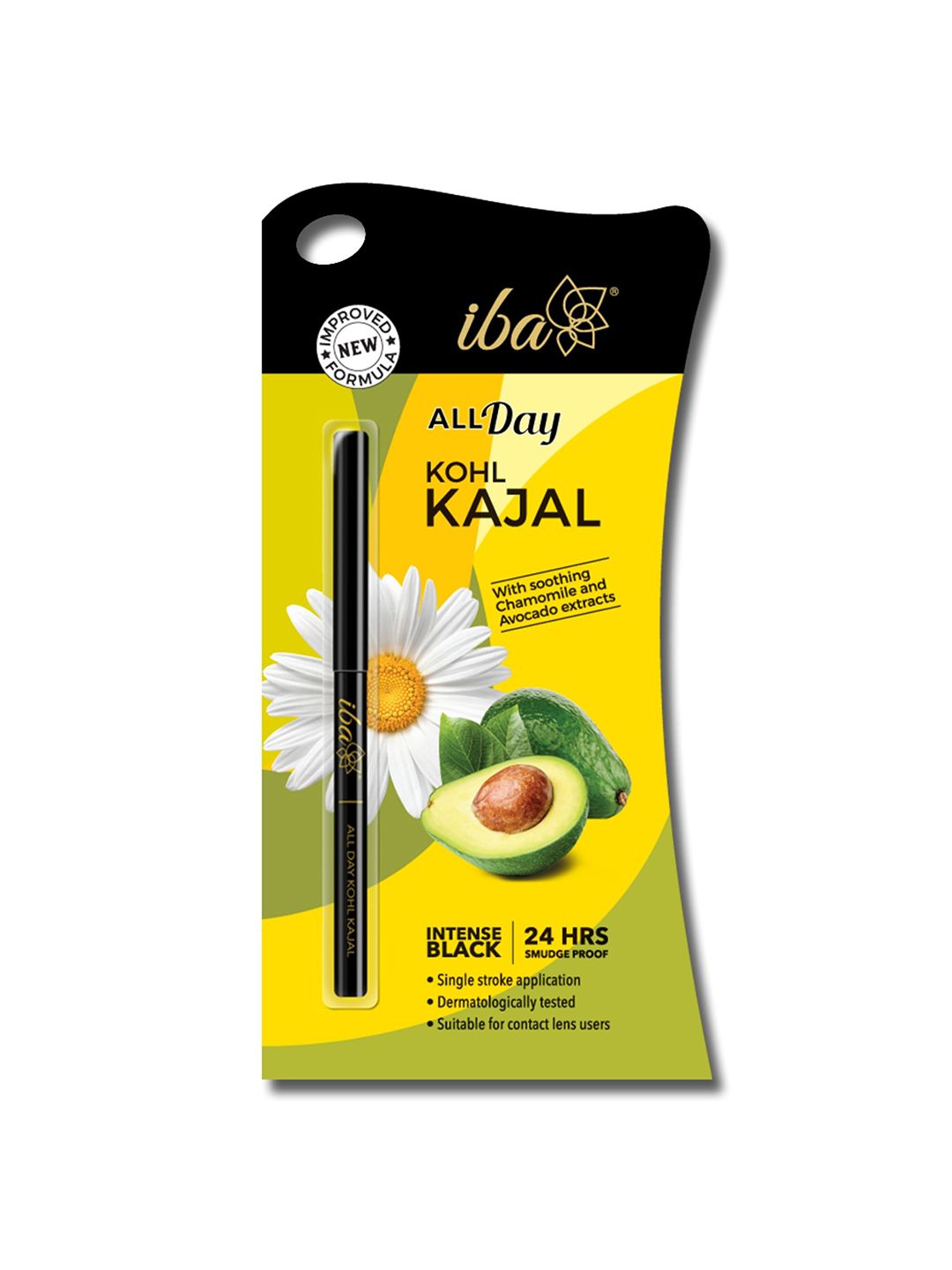 Iba HALAL CARE All Day Kohl Kajal - Intense Black 0.35g Price in India
