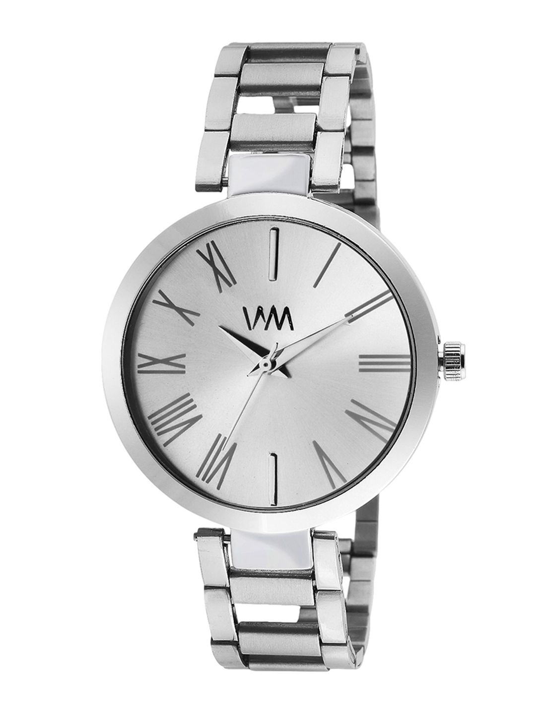 WM Women Silver-Toned Analogue Watch WMAL-344zz Price in India