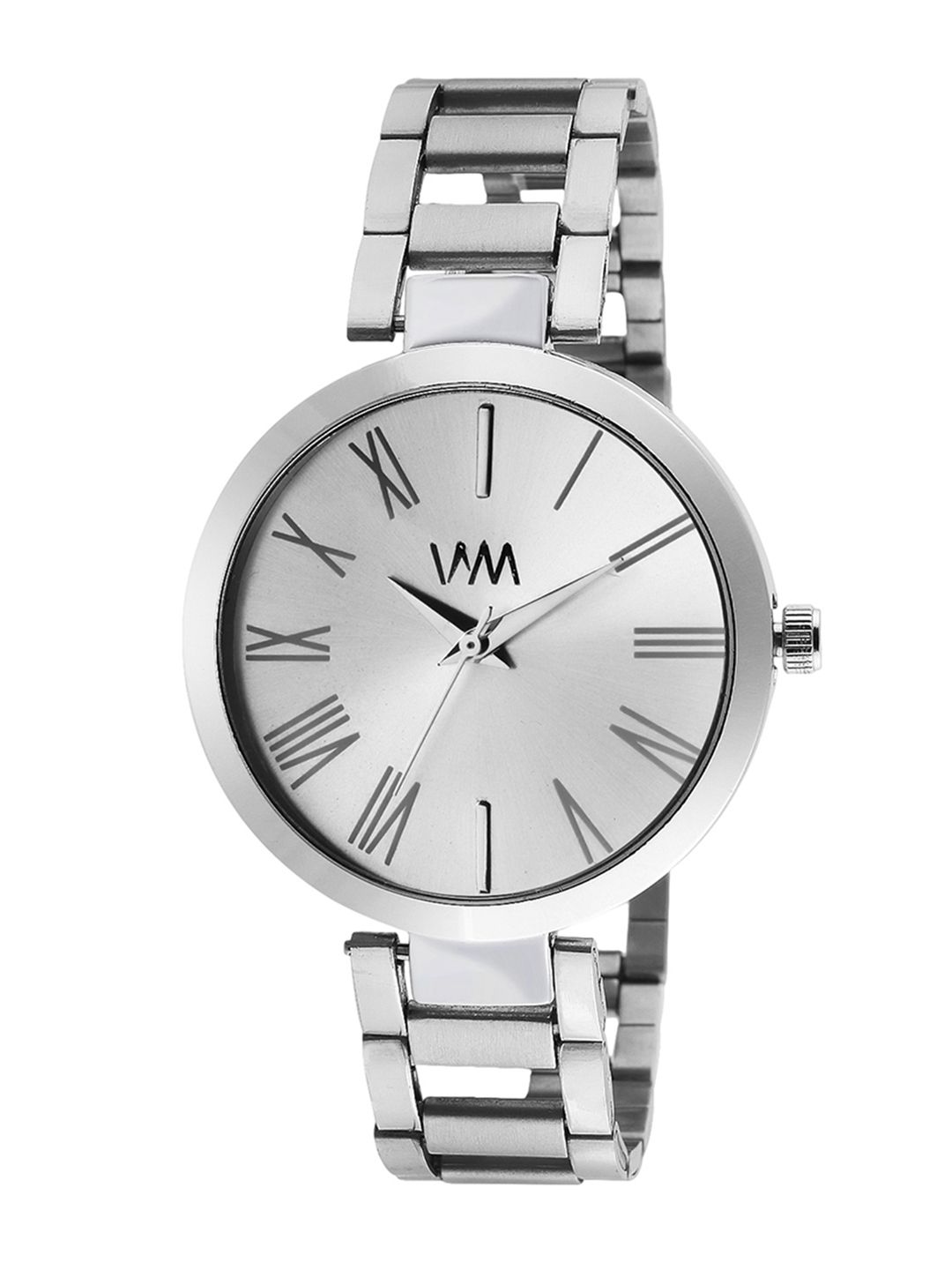 WM Women Silver-Toned Analogue Watch WMAL-344newaa Price in India