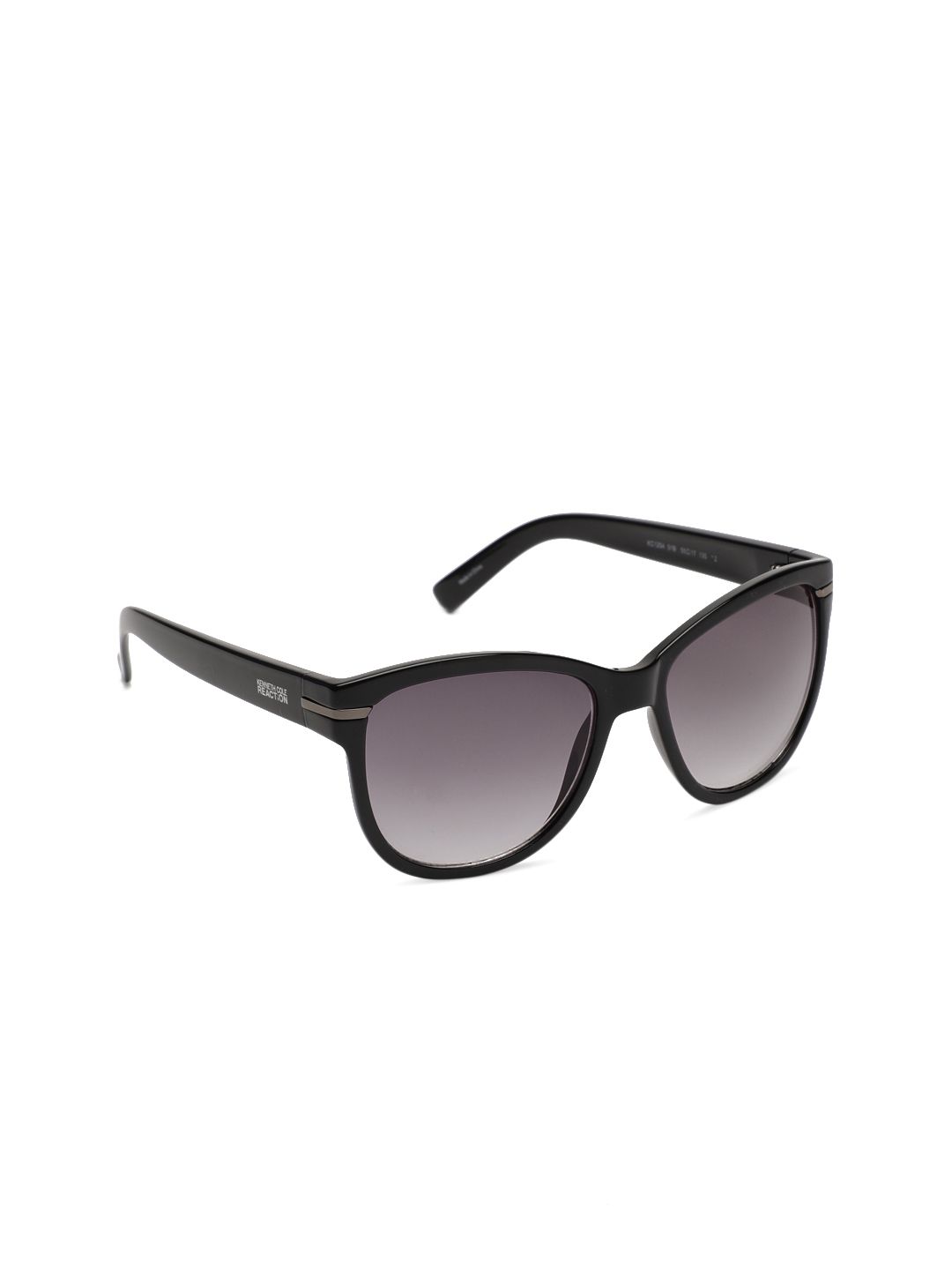 Kenneth Cole Unisex Oval Sunglasses KC1254 55 01B