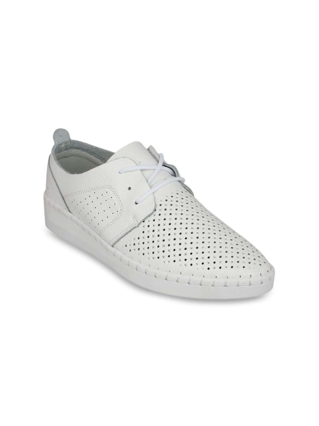 pelle albero Women White Sneakers Price in India