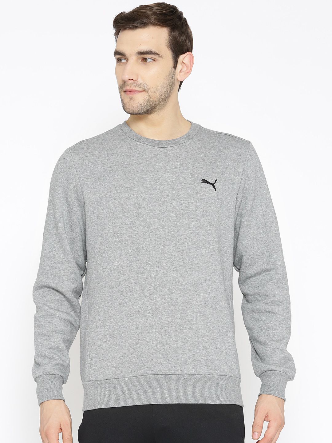 grey puma sweater