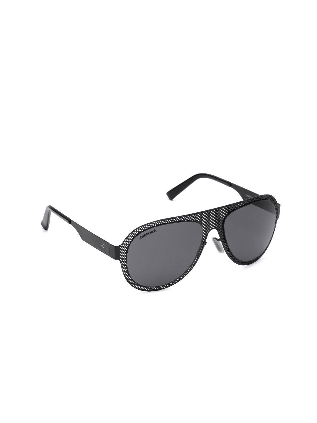 Fastrack Men Oval Sunglasses NBM156BK1