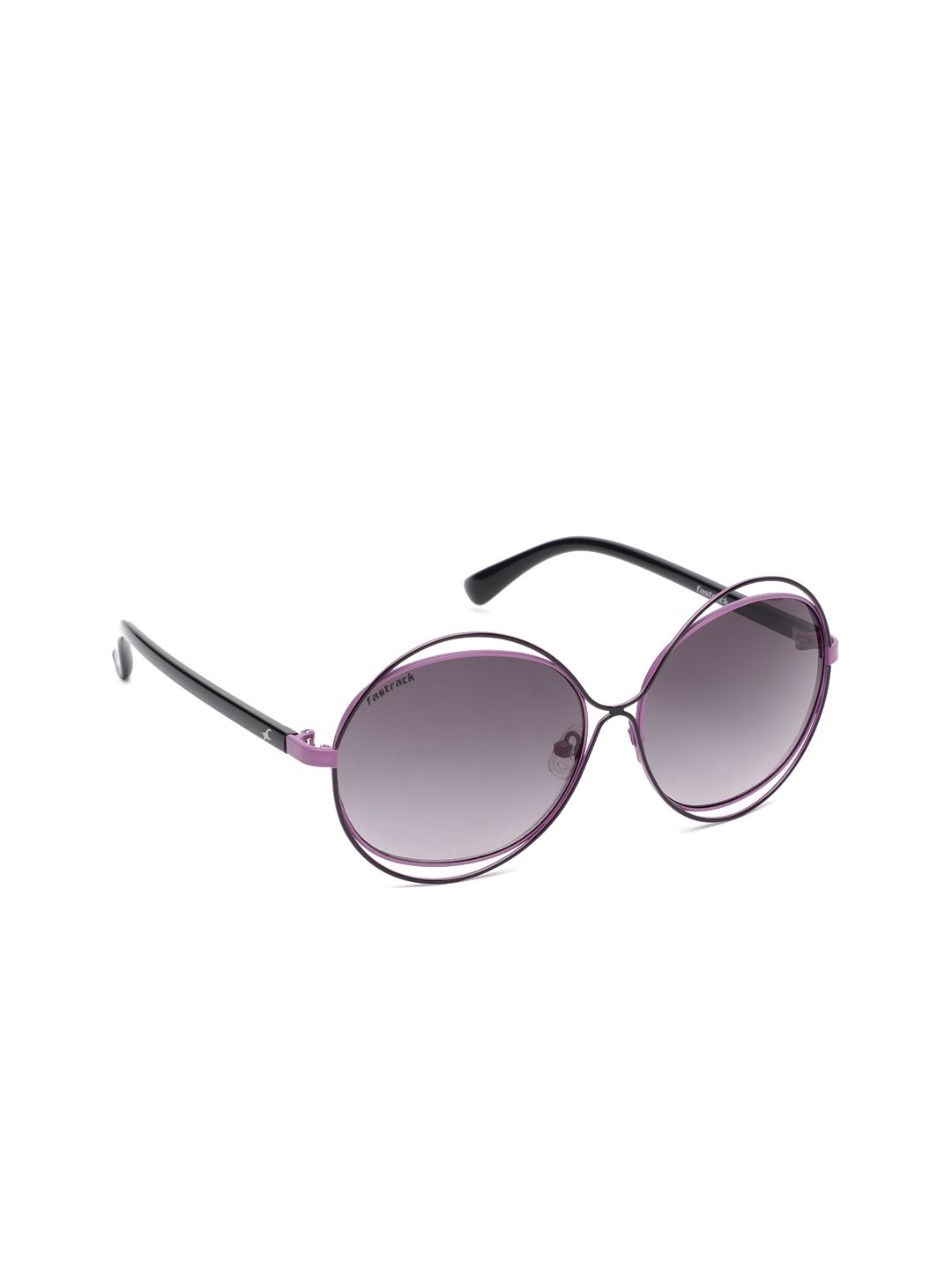 Fastrack Women Round Sunglasses NBC080PR2F Price in India