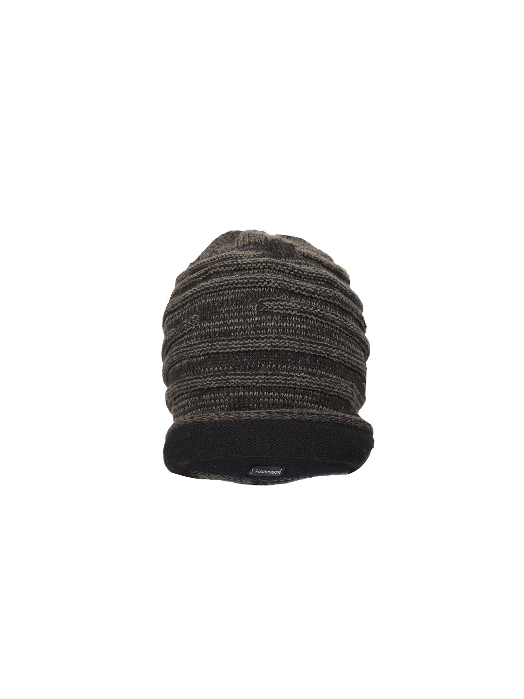 FabSeasons Green Self Design Beanie Price in India