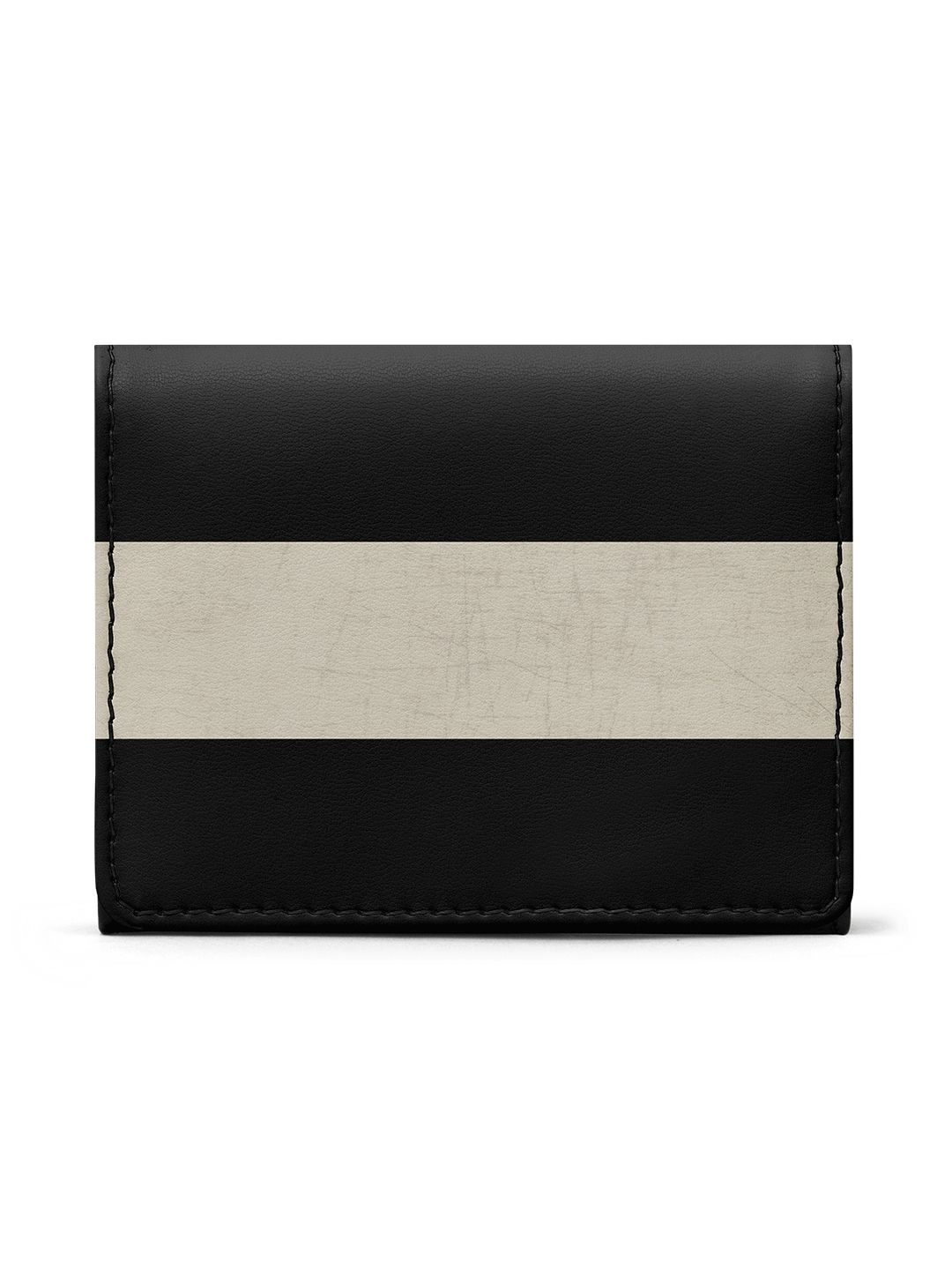 DailyObjects Women Black & White Colourblocked Card Holder Price in India