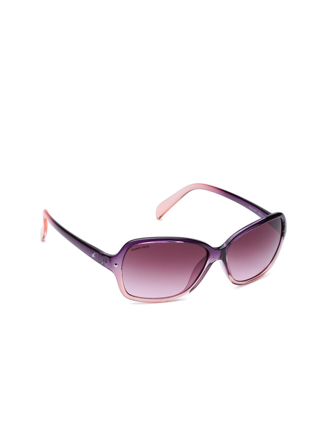 Fastrack Women Rectangle Sunglasses NBP312PR2F Price in India