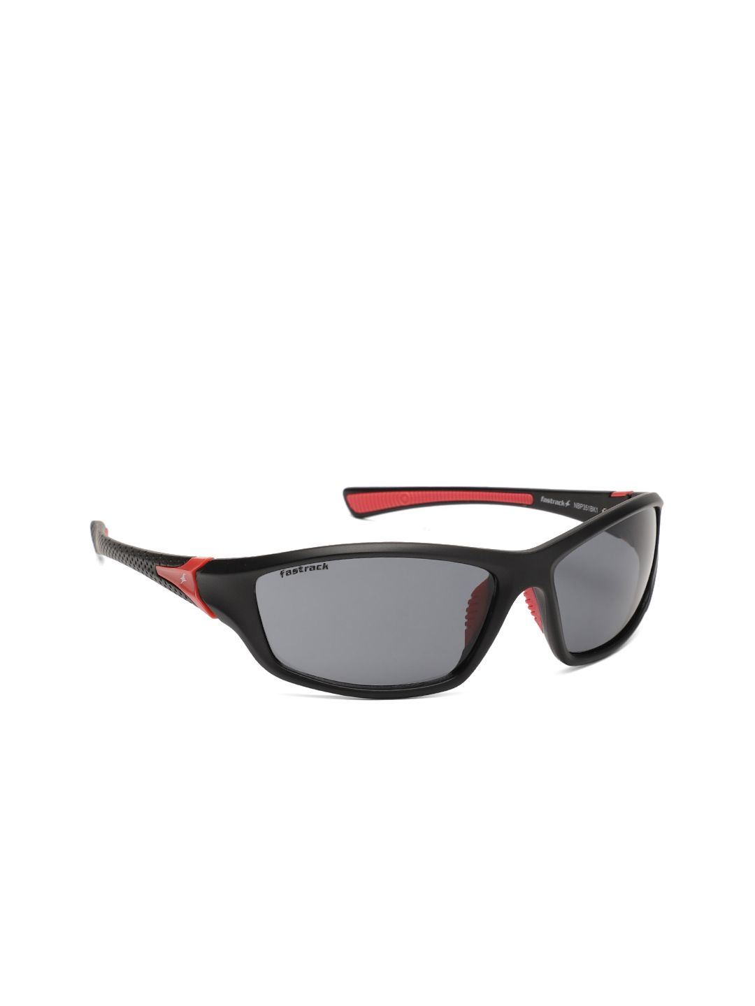 Fastrack Men Rectangle Sunglasses NBP351BK1