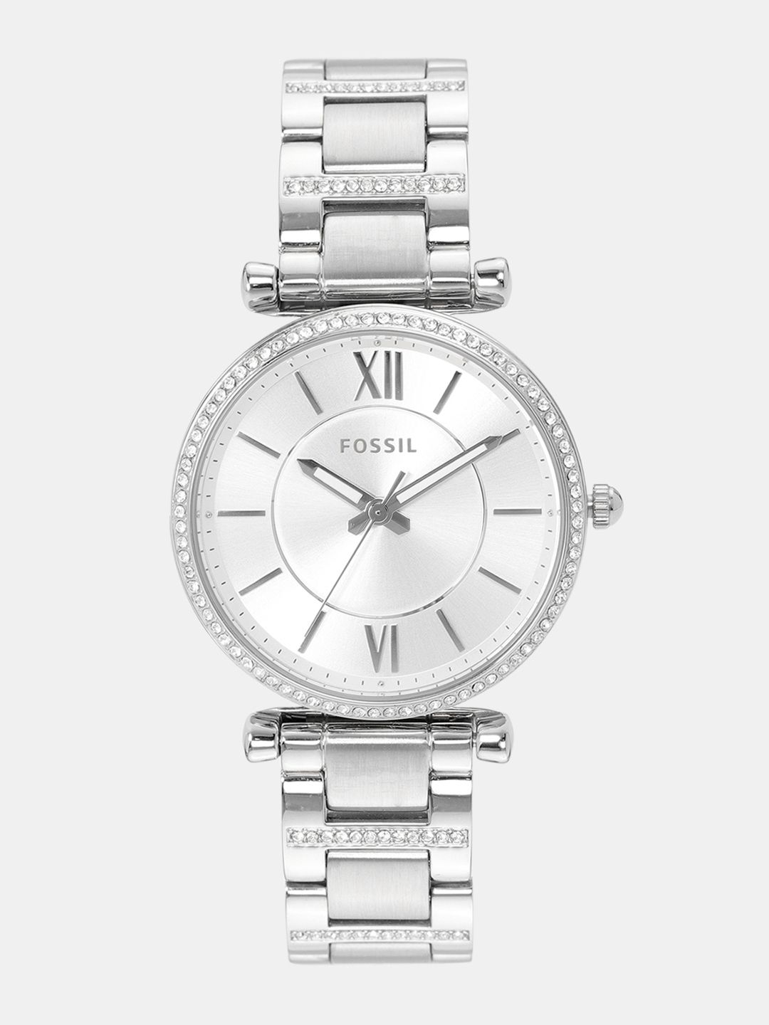 Fossil Women Silver-Toned Analogue Watch ES4341I Price in India