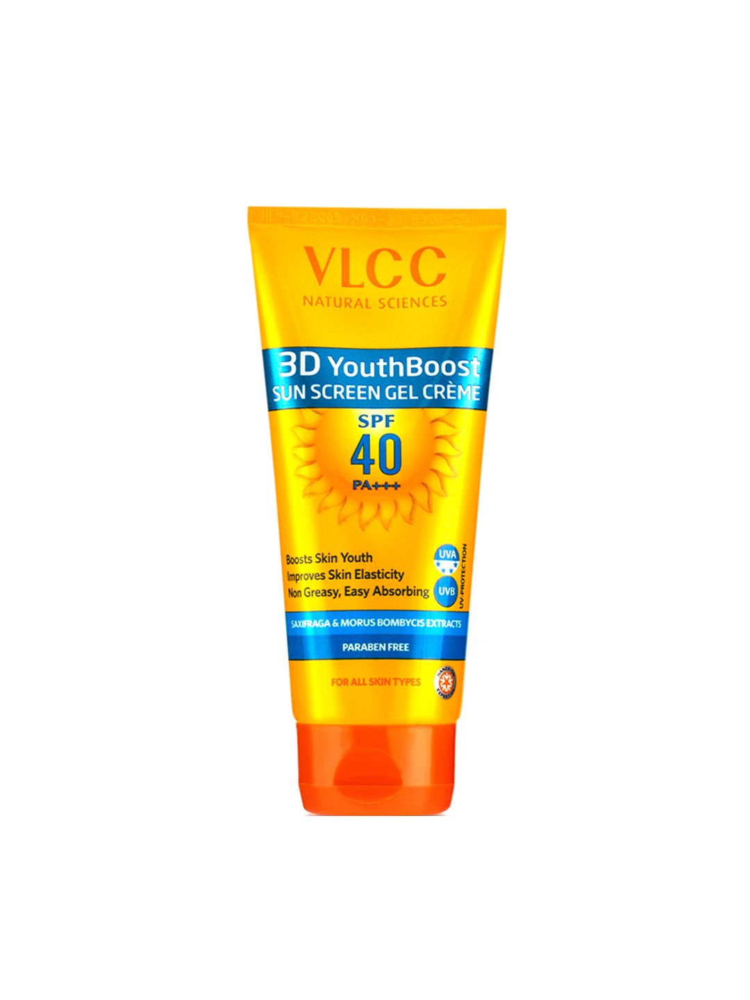 3D Youth Boost Spf40 Sunscreen Gel Cream - 100 Gm