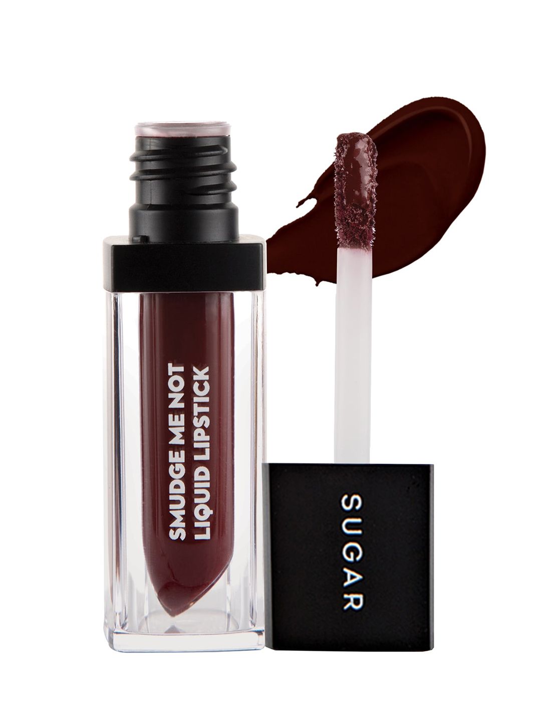 SUGAR Smudge Me Not Liquid Matte Lipstick with Vitamin E 4.5 ml - Aubergine Queen 21