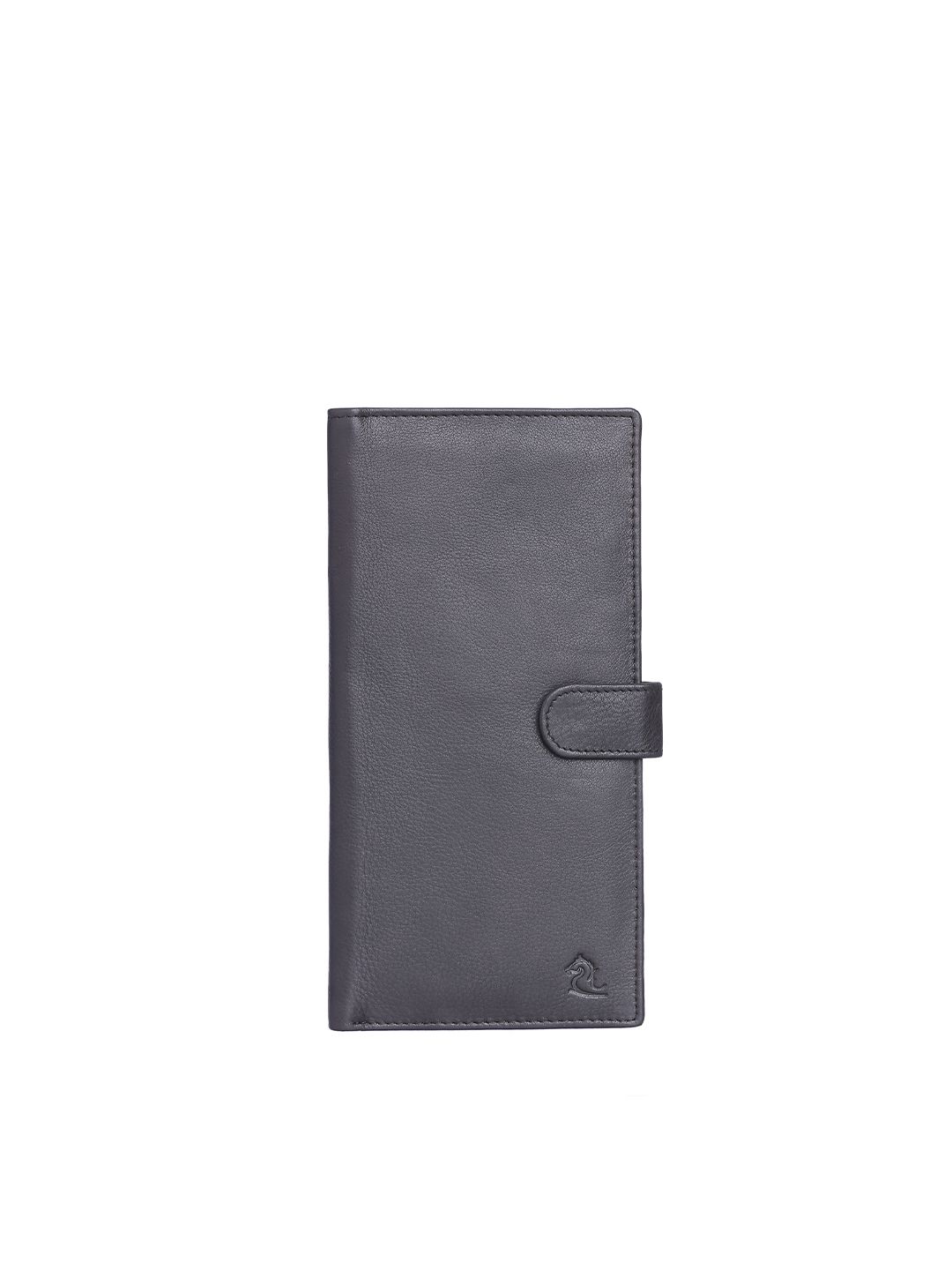 Kara Unisex Coffee Brown Solid Leather Passport Holder Price in India