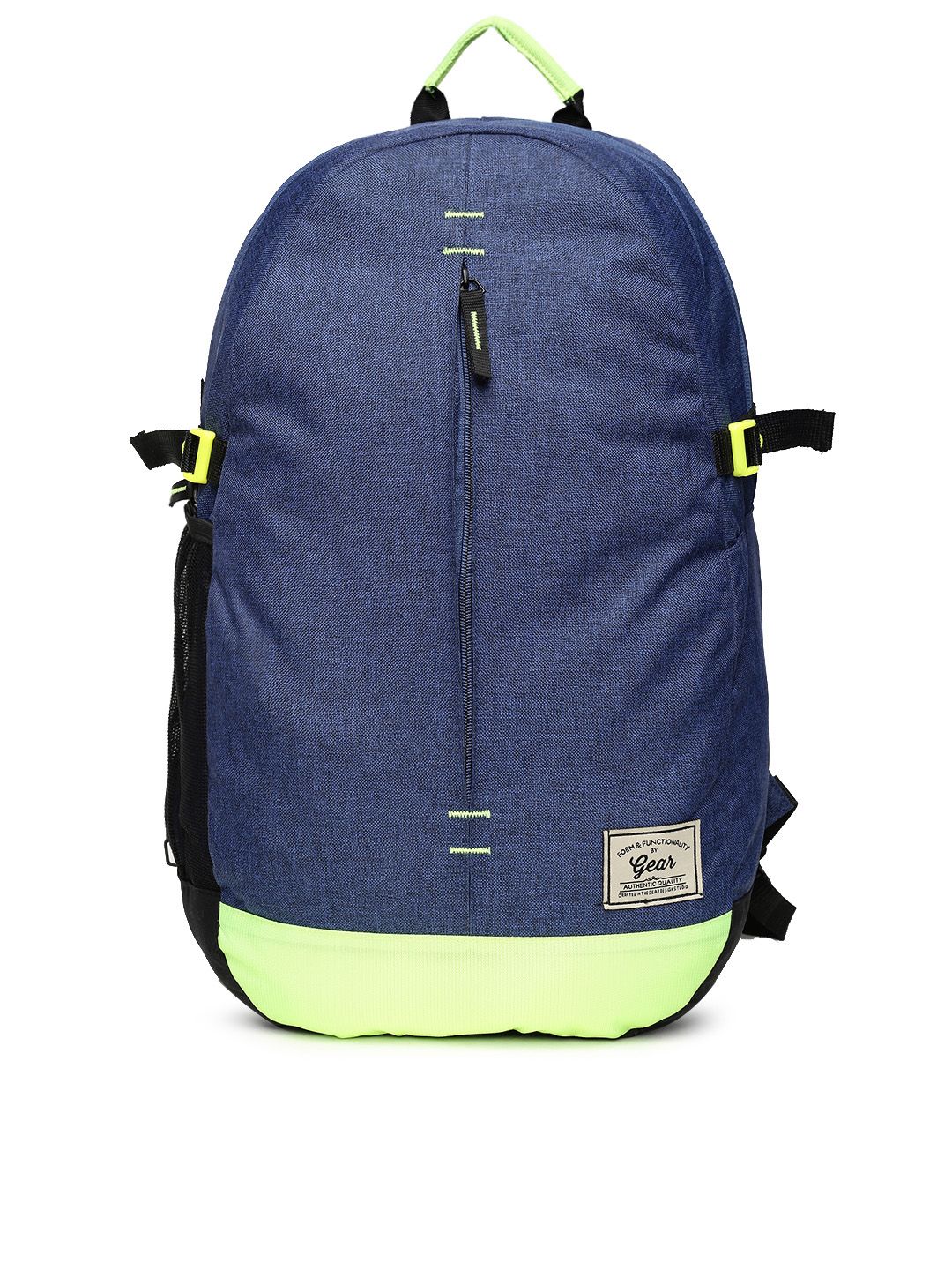 Gear Unisex Blue Solid Backpack Price in India