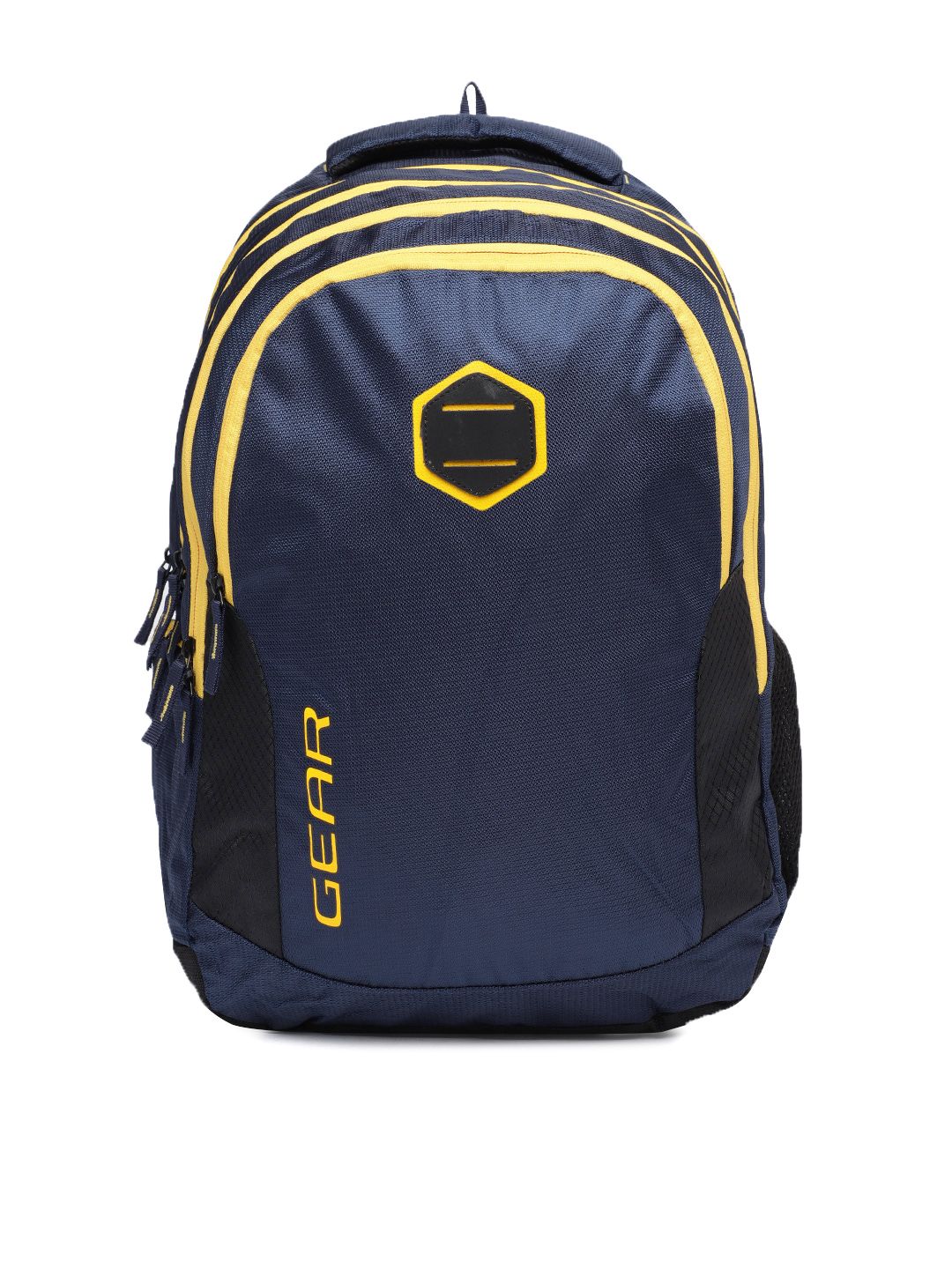 Gear Unisex Blue Solid Backpack Price in India