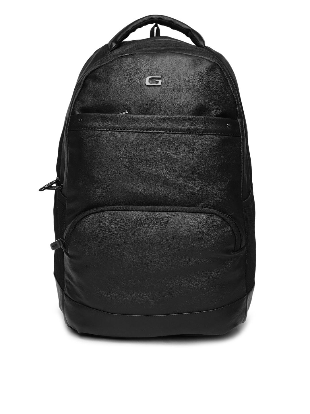 Gear Unisex Black Solid Backpack Price in India