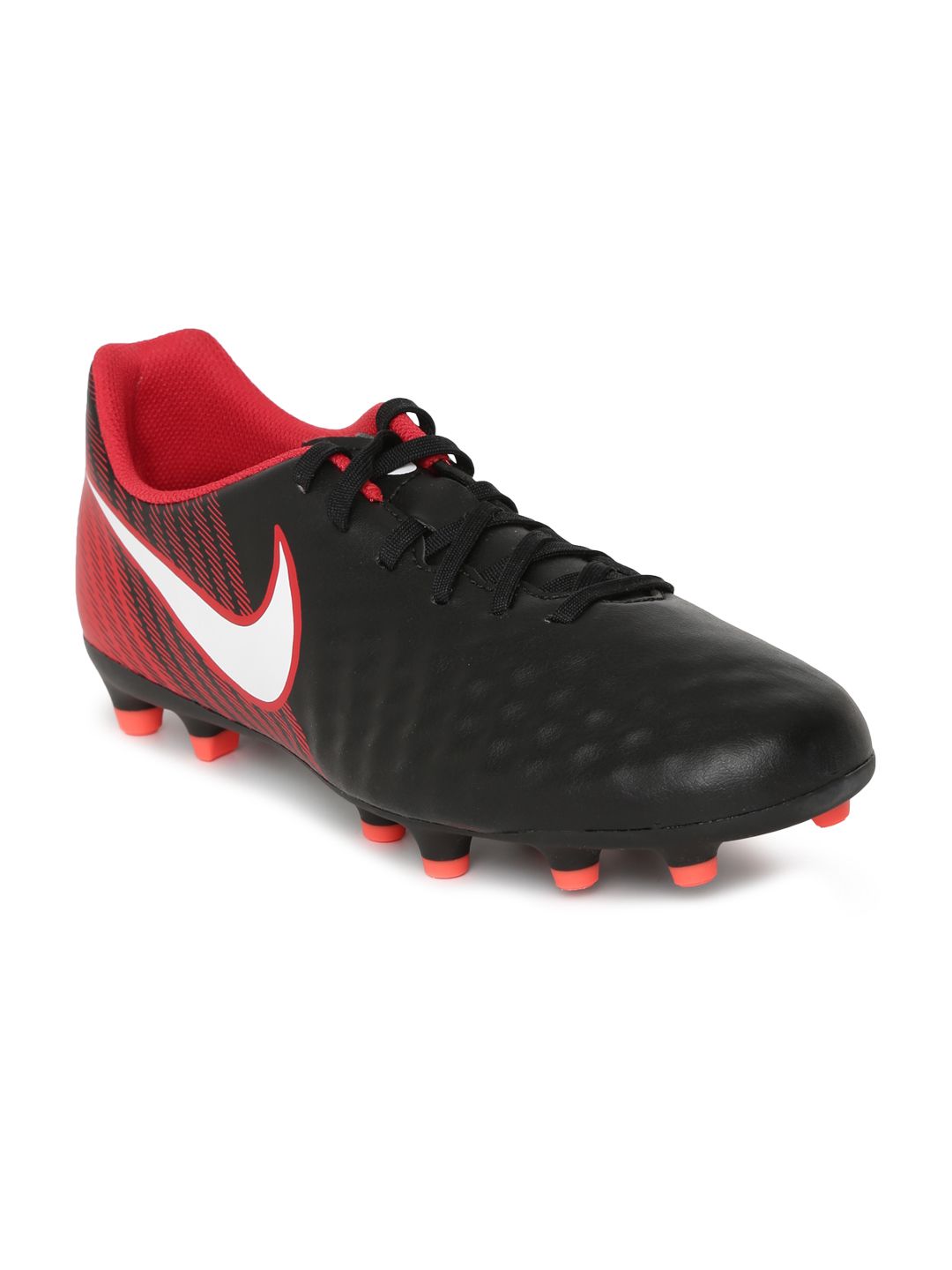 Nike Magista サッカーシューズ 黒/赤 Buy Nike Men MAGISTA OLA II FG Black Leather Football Shoes