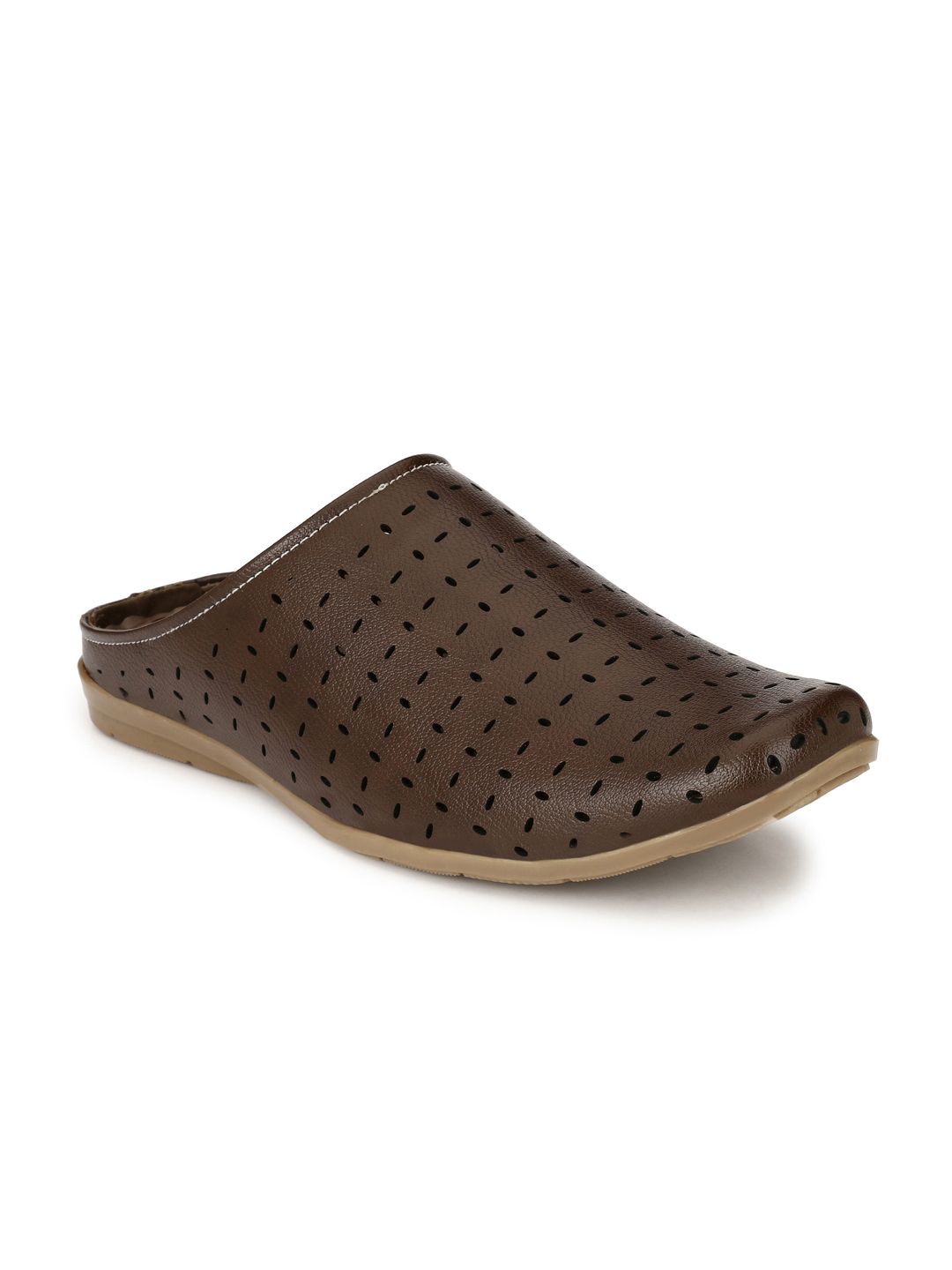 John Karsun Men Brown Comfort Sandals