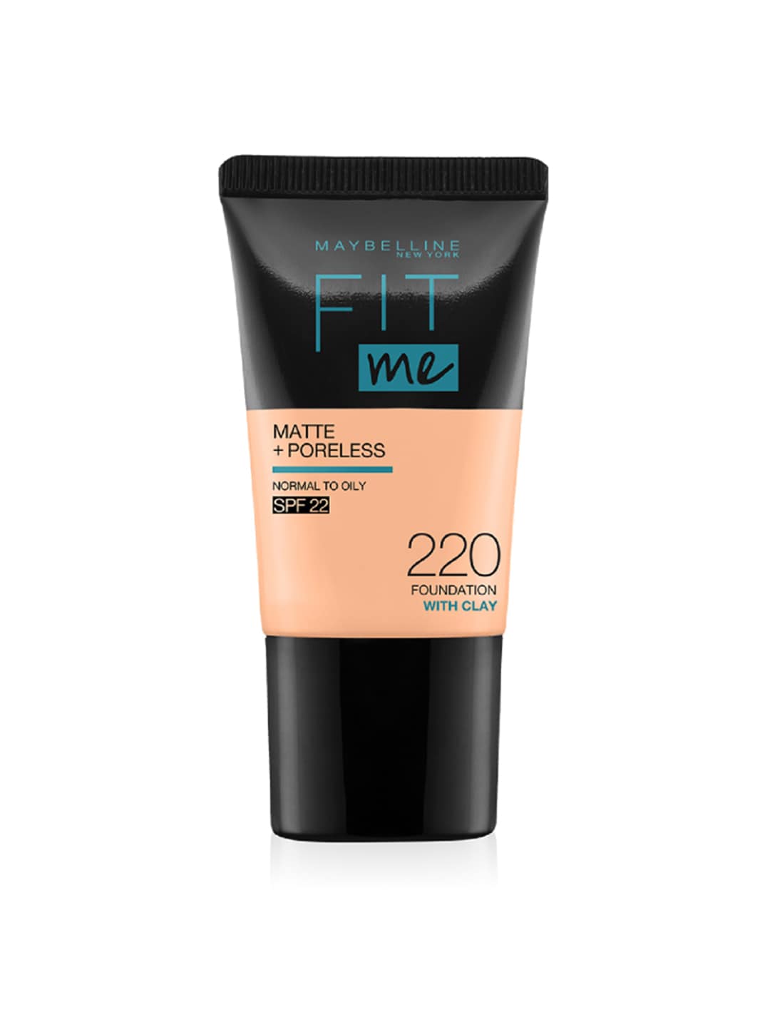 Maybelline New York Fit Me Matte+Poreless Liquid Foundation 18 ml - Natural Beige 220 Price in India
