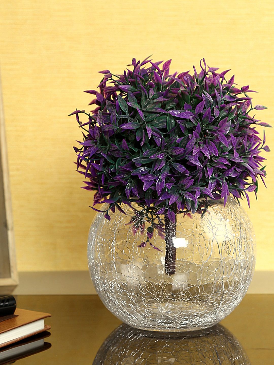 Aapno Rajasthan Transparent Glass Flower Vase Price in India