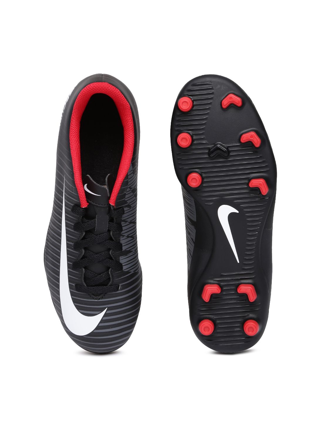 Buy Nike Kids Black Junior Mercurial Vortex III Football Shoes