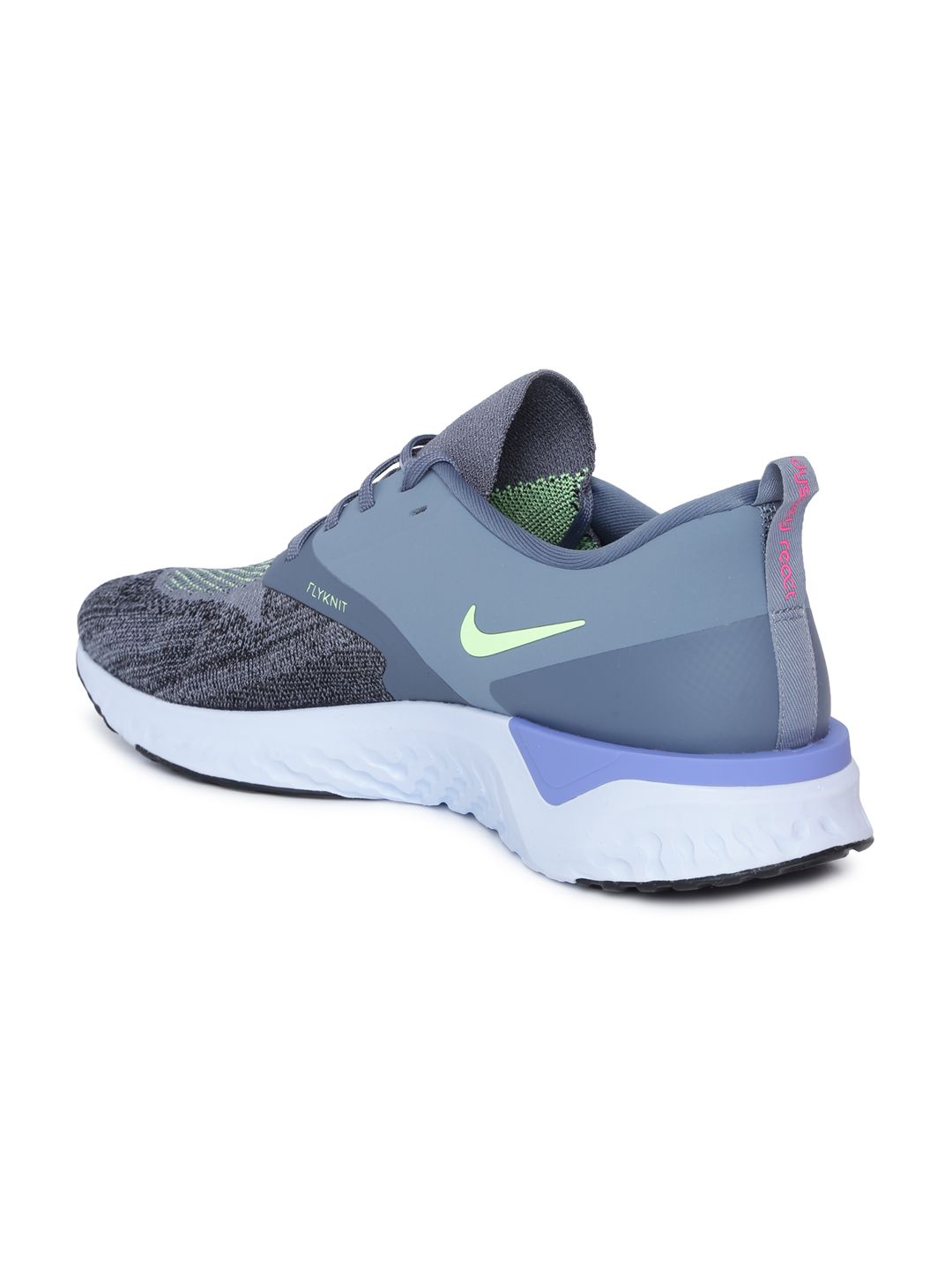 men's nike odyssey react flyknit 2 graphic running shoes