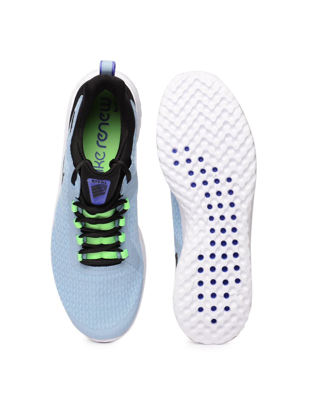 nike renew rival mens blue