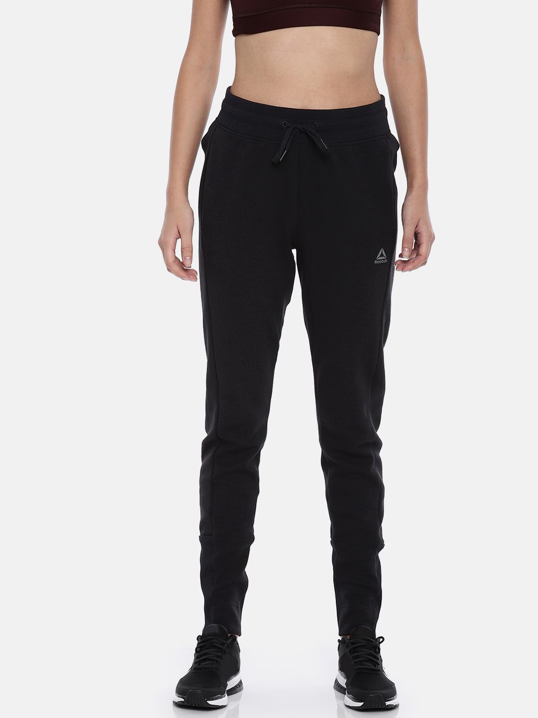 reebok track pants myntra