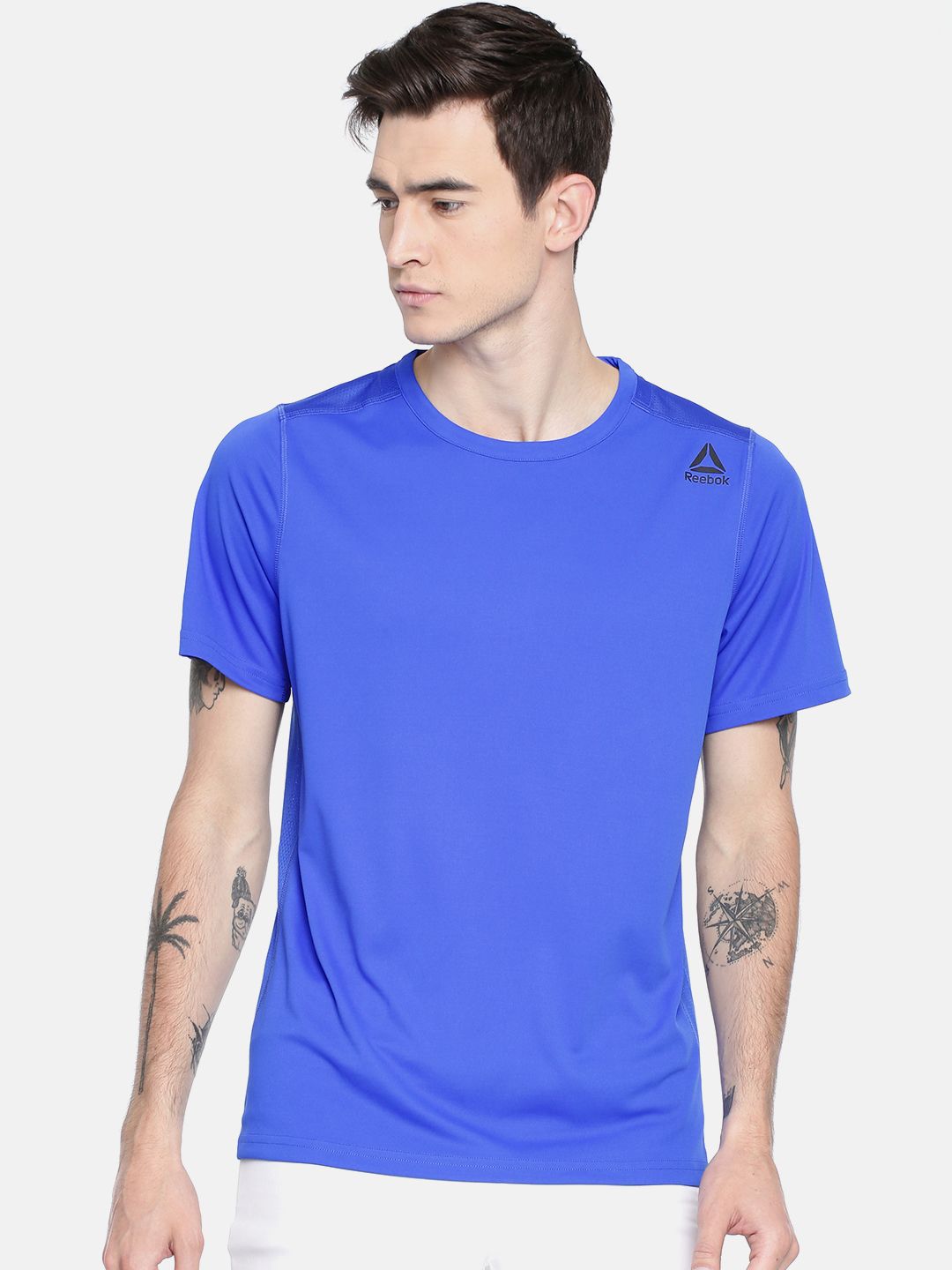 reebok t shirt blue