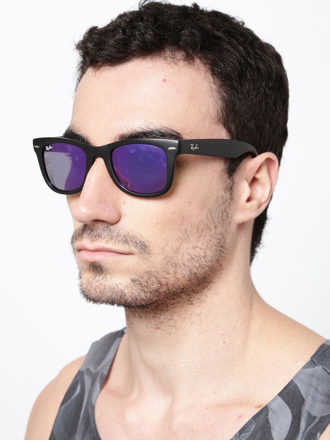 Buy Ray-Ban Unisex Foldable Wayfarer Sunglasses 0RB4105-601S1M