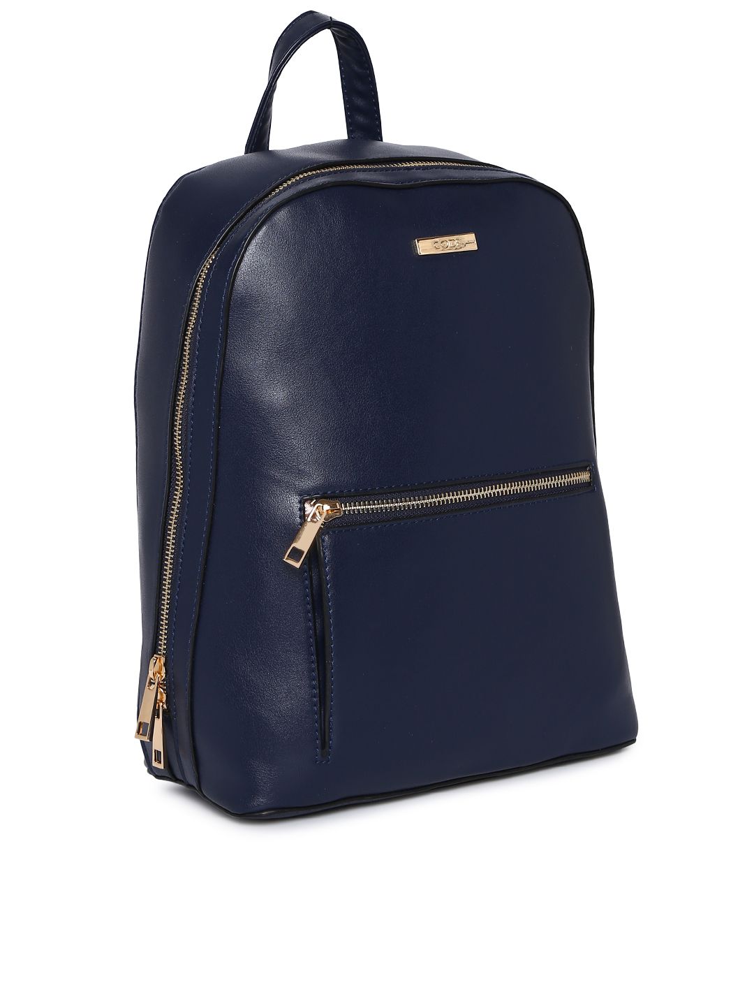 Buy CODE by Lifestyle Women Navy Blue Solid Backpack - Backpacks