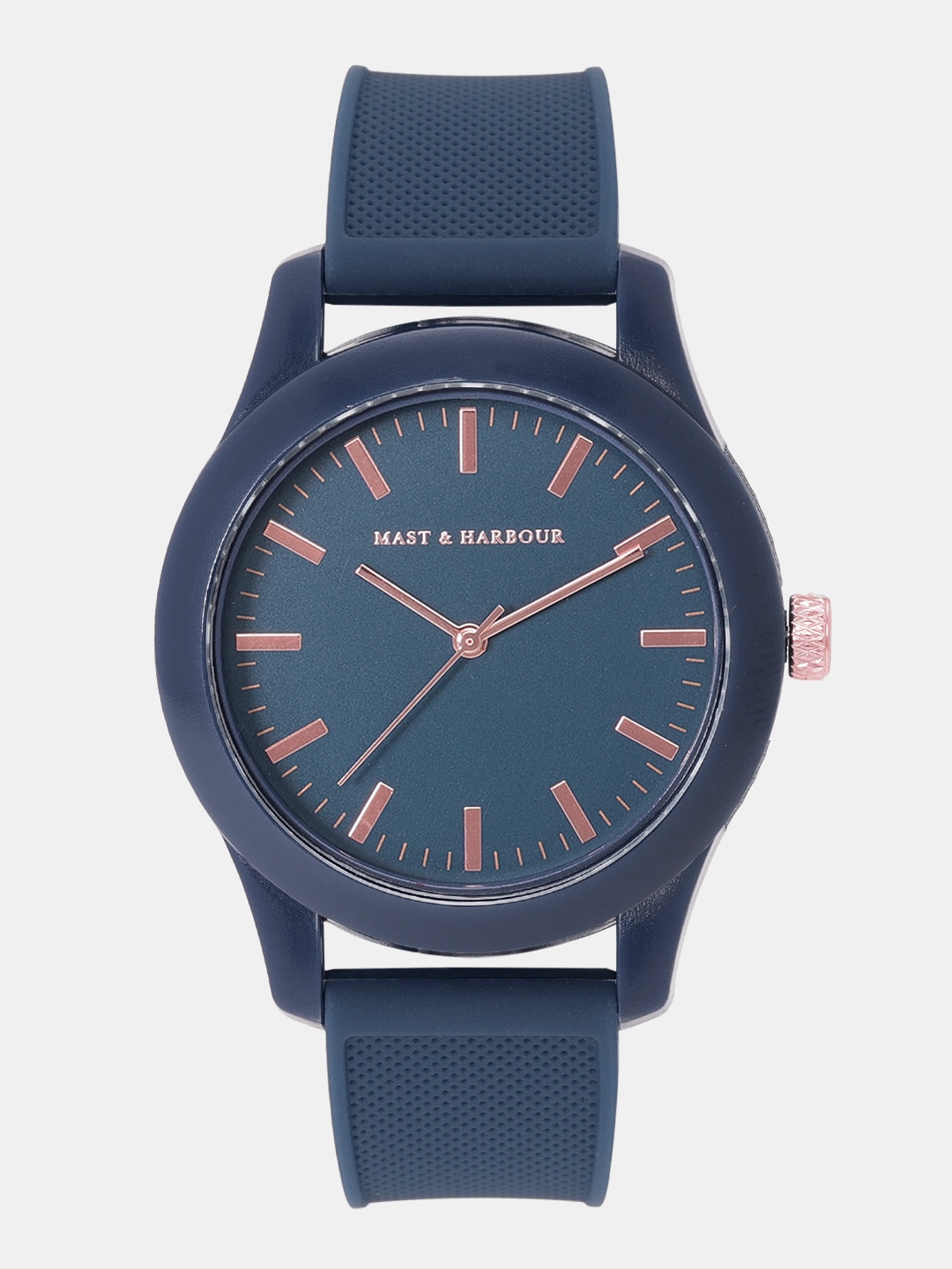 Mast & Harbour Unisex Navy Blue Analogue Watch MFB-PN-SM-32-913 Price in India