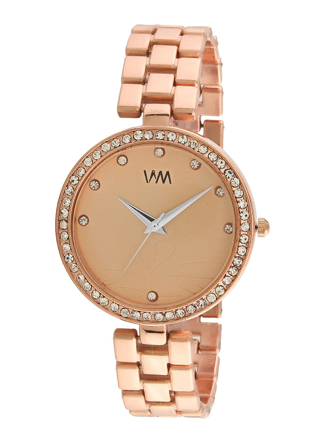 WM Women Beige Analogue Watch WMAL-335rp Price in India