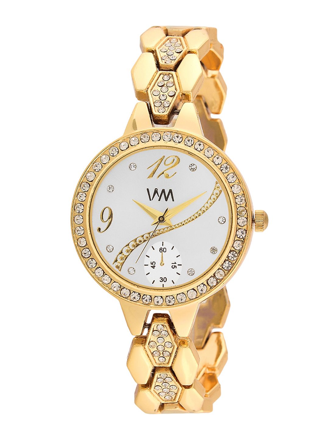 WM Women White Analogue Watch WMAL-353rp Price in India