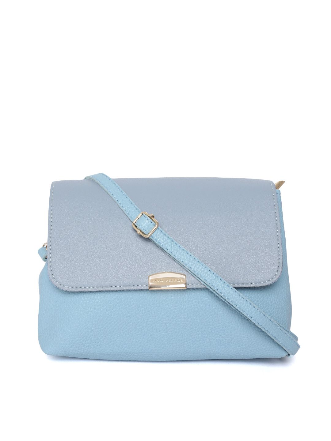 Lino Perros Lino Perros Blue Solid Sling Bag
