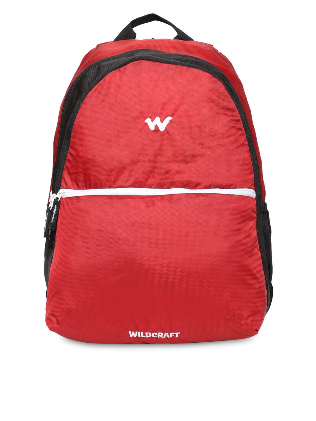 Wildcraft Unisex Red & Black Solid Backpack Price in India