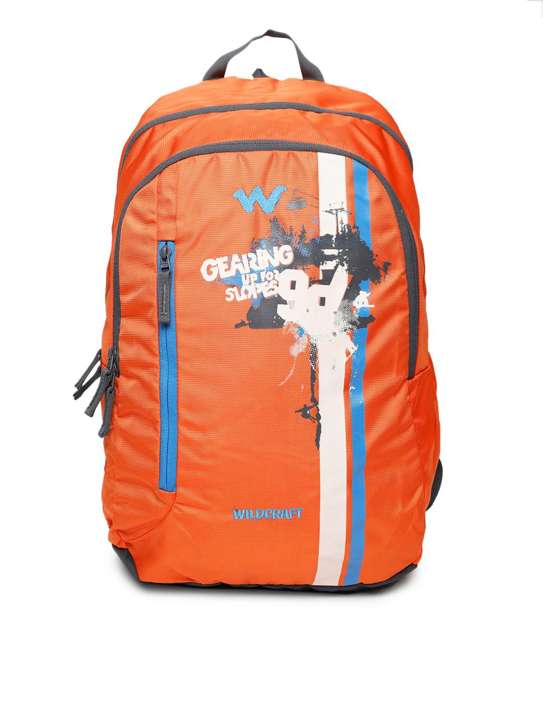 Wildcraft Unisex Orange Graphic Backpack Price in India