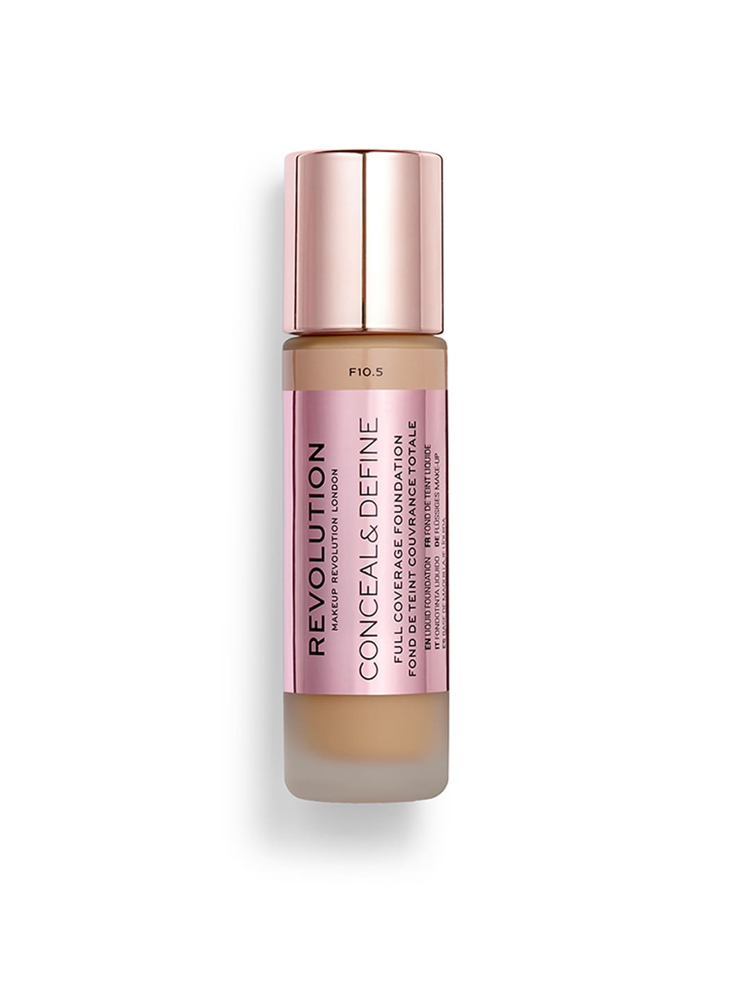 Makeup Revolution London Conceal & Define Full Coverage Foundation - F10.5 23 ml Price in India