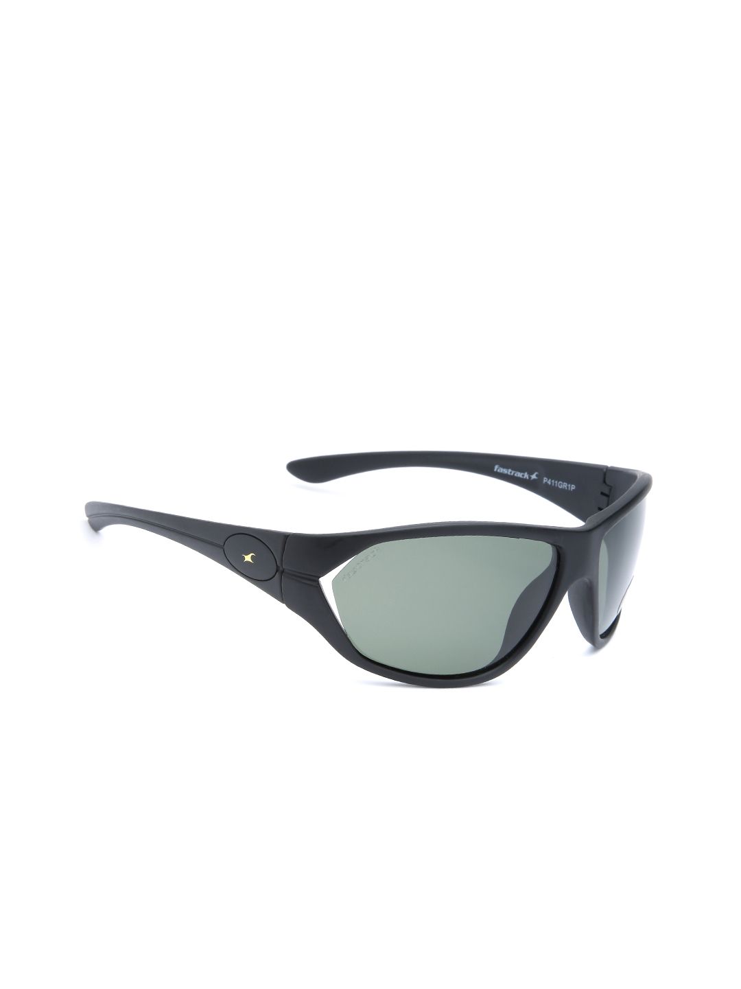 Fastrack Men Polarised Rectangle Sunglasses P411GR1P
