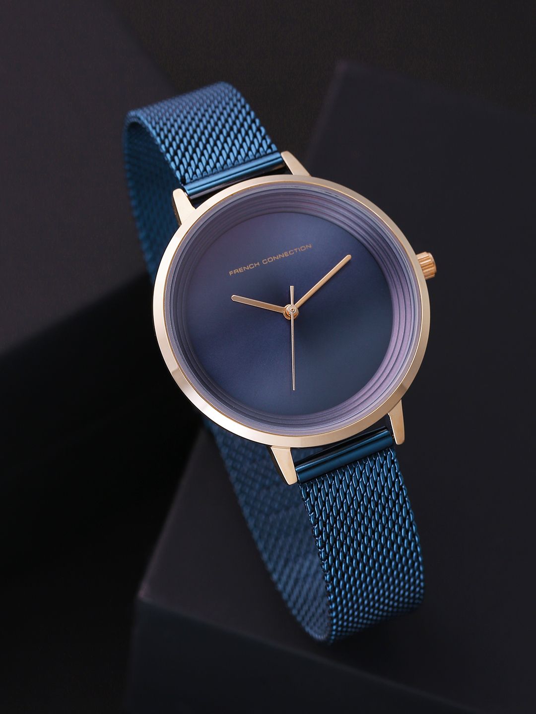 French Connection Women Blue Analogue Watch FCN0001C Price in India