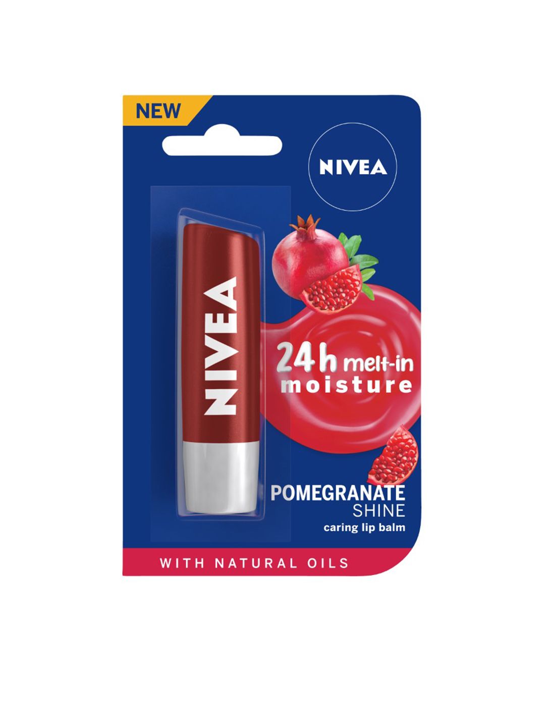 Nivea Pomegranate Shine Caring Lip Balm Price in India