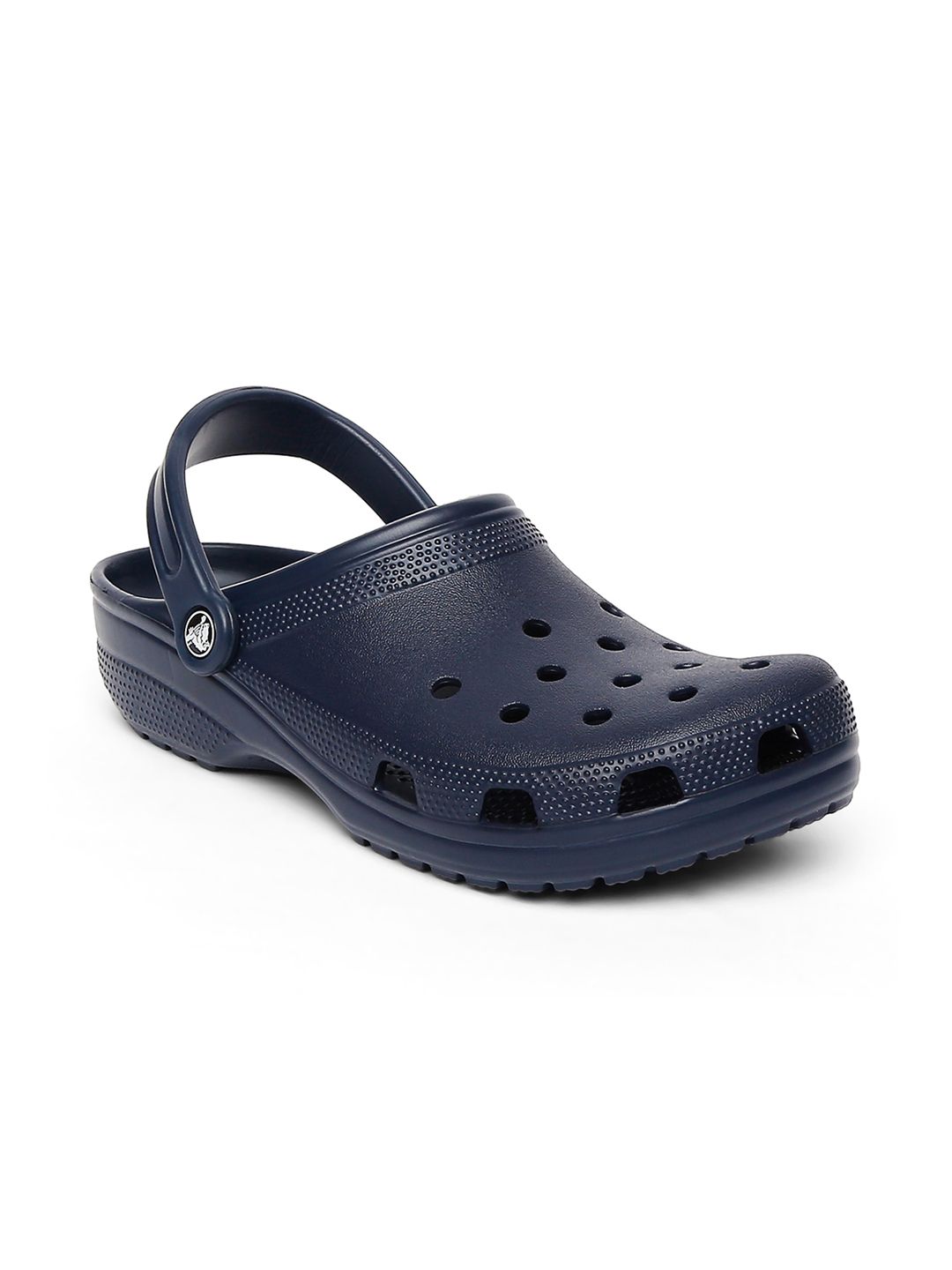 Crocs Unisex Navy Blue Solid Clogs Price in India