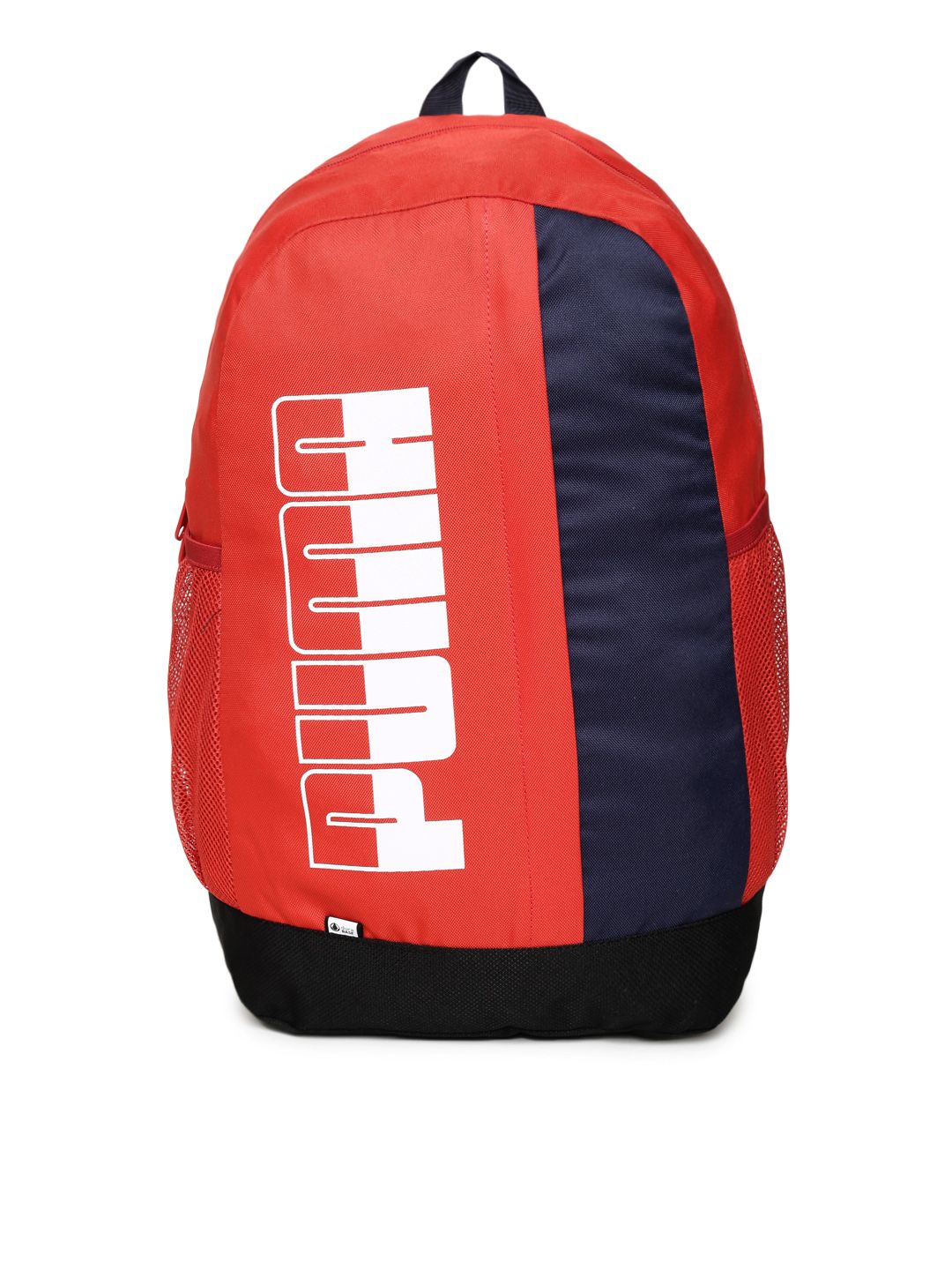 Puma Unisex Red & Black Brand Logo Backpack Price in India