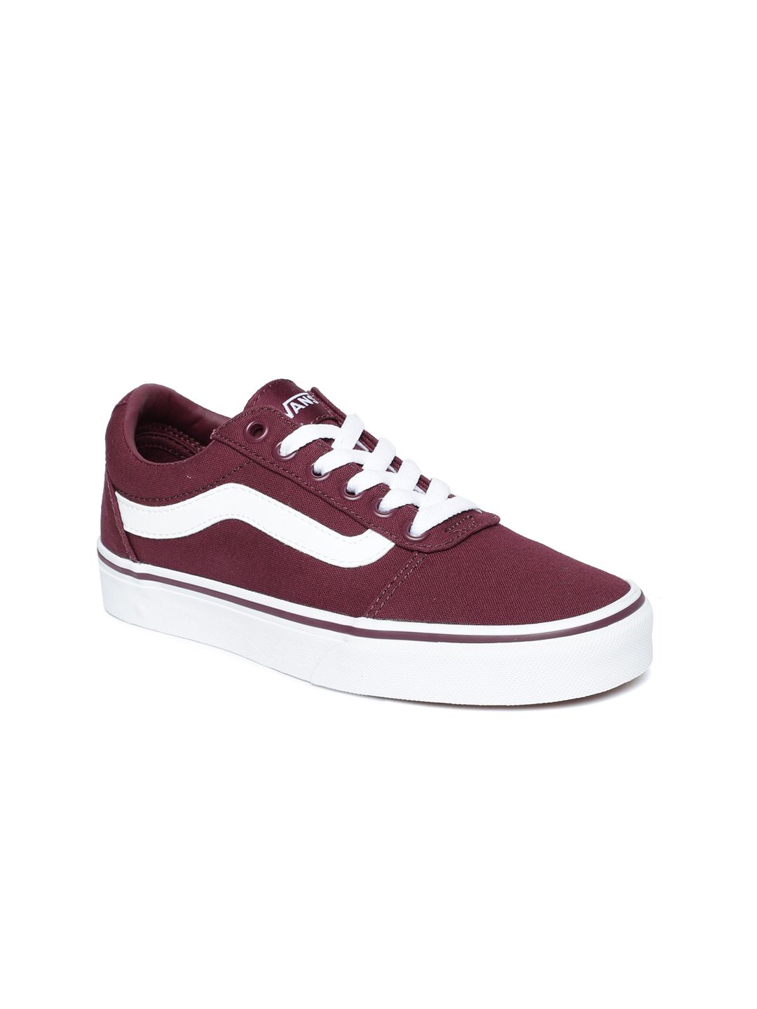 vans maroon sneakers