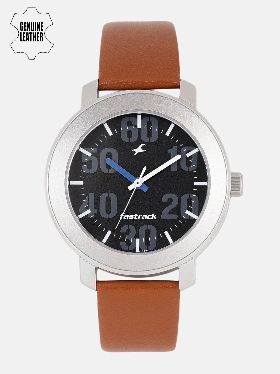 Fastrack Unisex Black Analogue Watch NK3121SL01